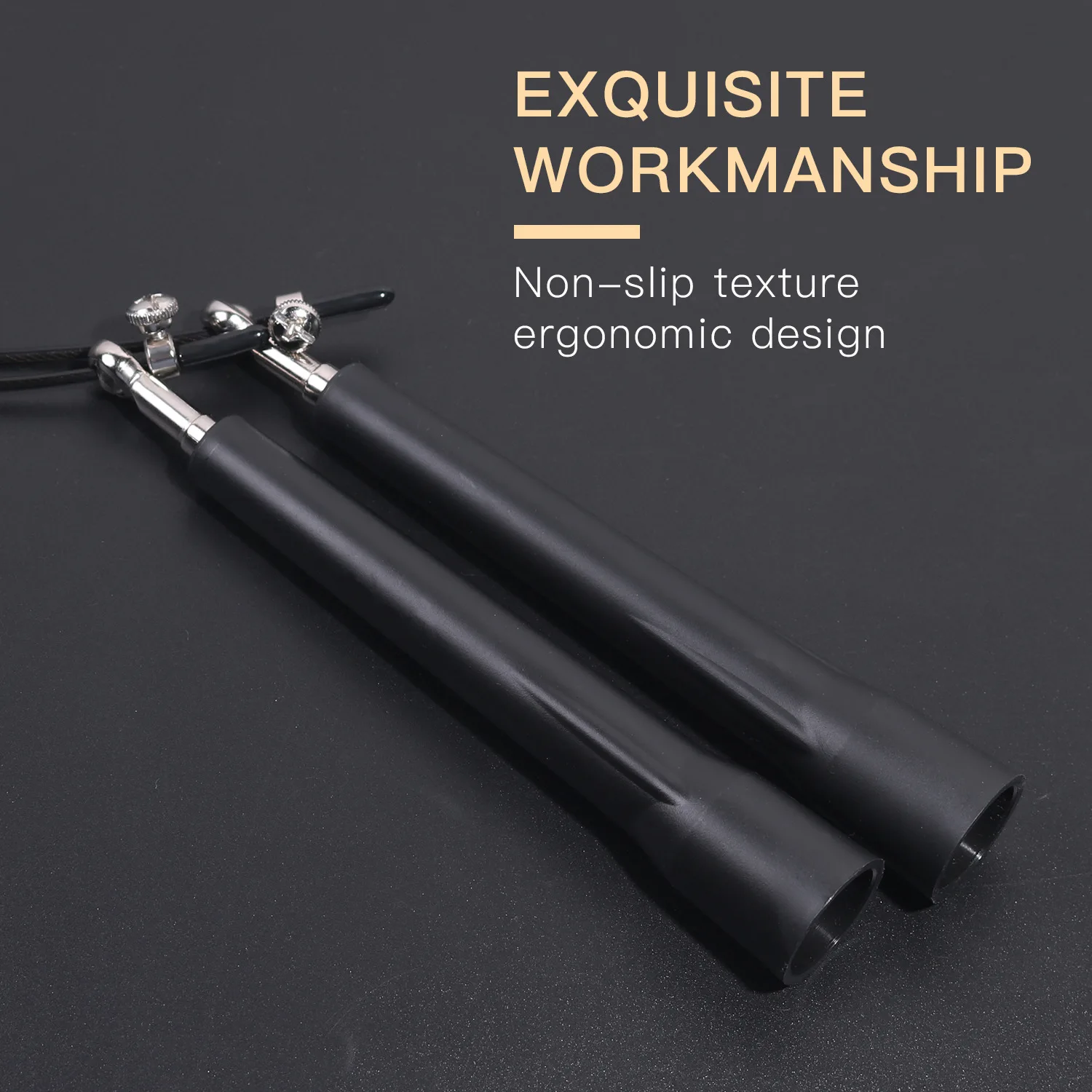 3 м скакалки для трос стальная Регулируемая быстрая скорость ABS Ручка Кроссфит