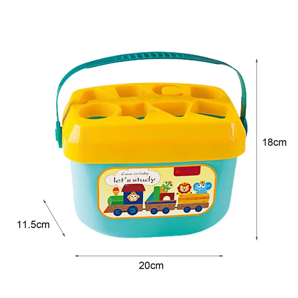 

Geometry Shape Plastic Blocks Color Matching Children Early Educational Toy Baby Kid Festival Gift Intellectual Development Toy