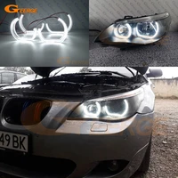for bmw e60 e61 520i 525i 530i 540i 545i 550i m5 pre lci ultra bright dtm m4 style led angel eyes kit halo rings car accessories