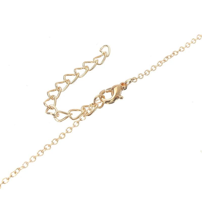 Женское очаровательное треугольное ожерелье с подвеской из лавы модное простое