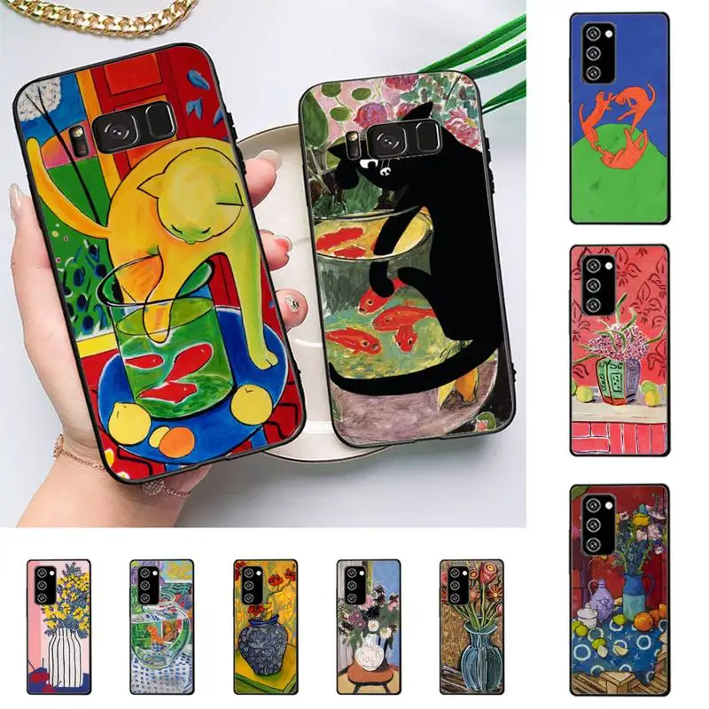 

Henri Matisse Art Painting Phone Case For Samsung Galaxy Note 10Pro Note 20ultra cover for note20 note 10lite M30S Back Coque