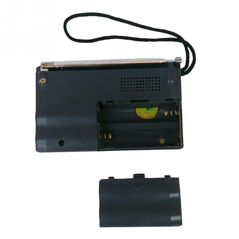 Пожилых портативный радио FM AM пластиковый ручной приемник телескопическая