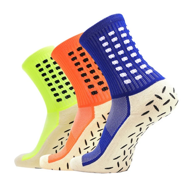 Новые футбольные носки унисекс противоскользящие спортивные для тренировок до