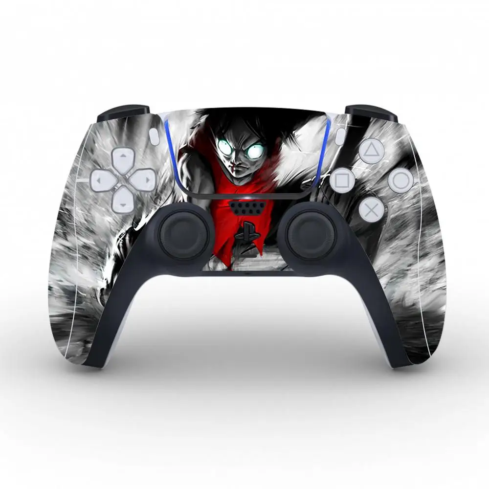 

Цельная Защитная Наклейка Luffy для контроллера PS5, Виниловая наклейка для Playstation 5 наклейка на джойстик PS5