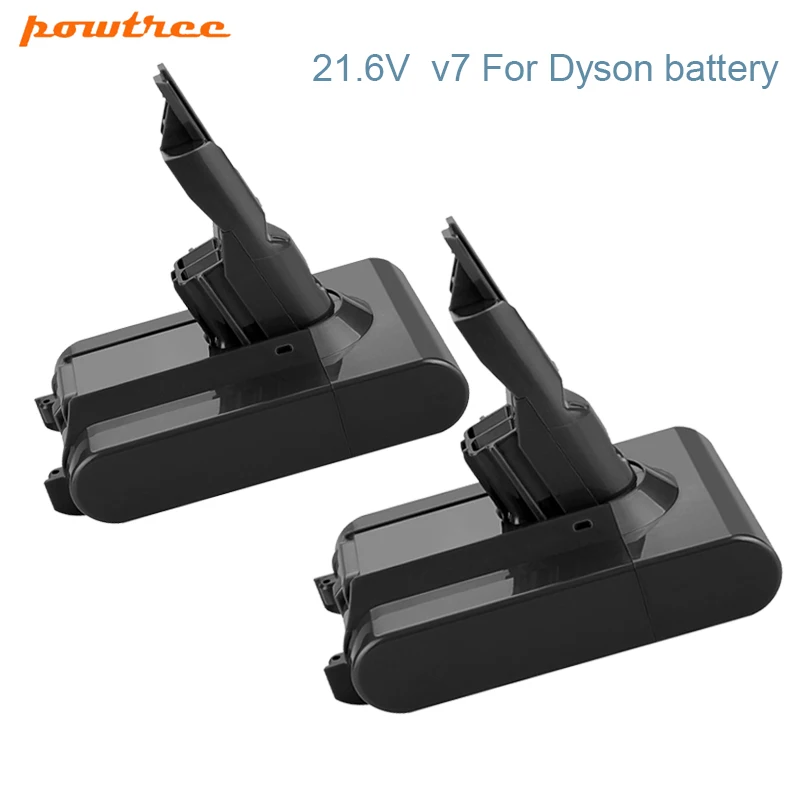 Powtree 4000 мАч V7 для Dyson battery 21 6 V Li-lon аккумуляторная батарея FLUFFY/Extra/Mattre/V 7Animal Vacuum Cleaner |
