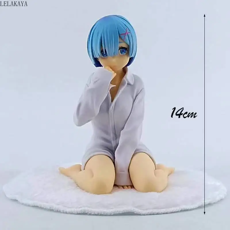 Re: жизнь в другом мире от нуля Rem Ram белая рубашка на коленях Ver. Аниме ПВХ экшн