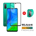 1-2 шт. защитная пленка из закаленного стекла для Huawei p smart 2020 Защитная пленка для экрана для p smart 2020 Защитное стекло для объектива камеры