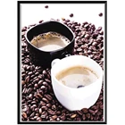 Алмазная живопись 5D, круглая Алмазная мозаика с изображением кофе, домашнее украшение сделай сам, ручная работа