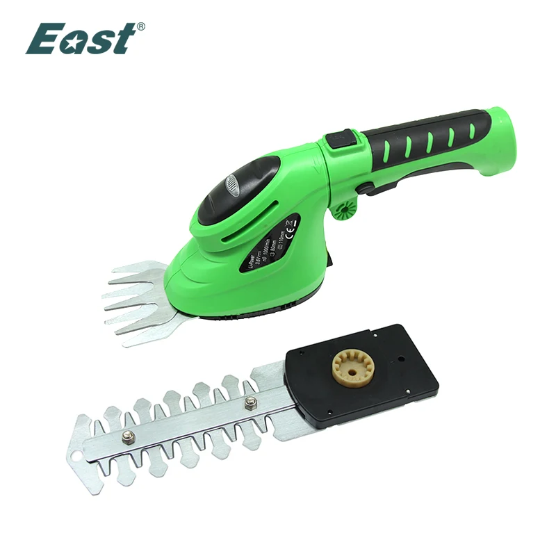 East 3.6V Li-Ion Cordless Electric Hedge Trimmer Grass Cutter Mini Lawn Mower Rechargeable Battery Garden Tool ET2903C