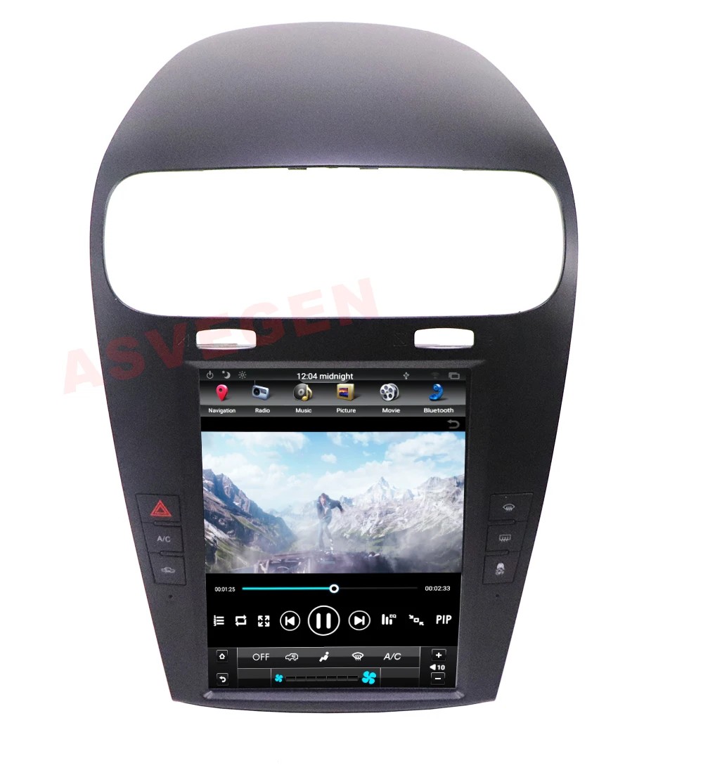 Автомобильный мультимедийный плеер на Android 9 0 для Fiat Freemont Dodge Journey 4 ГБ 64