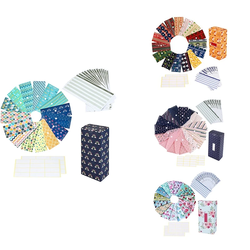 

15 шт., пластиковые конверты для денег