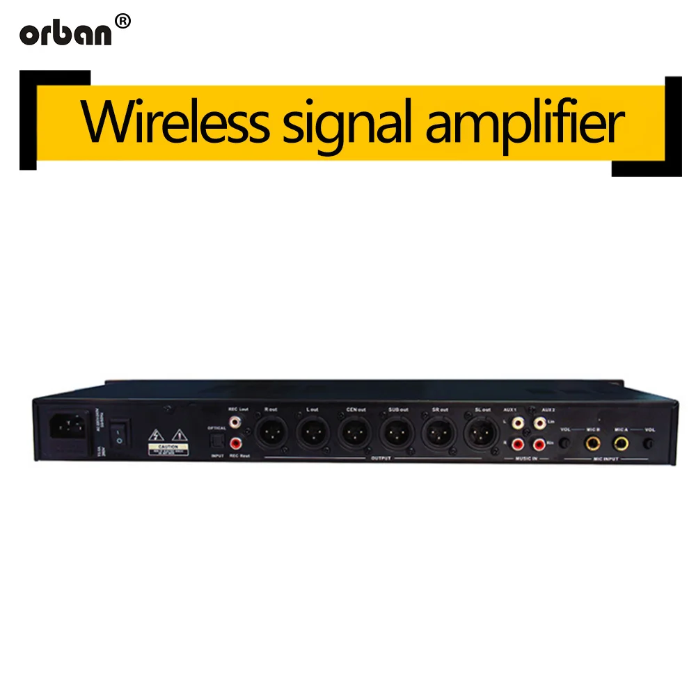 AP800 Professional Preamplifier Anti-howling Processor Reverber Equalizer KTV Audio |