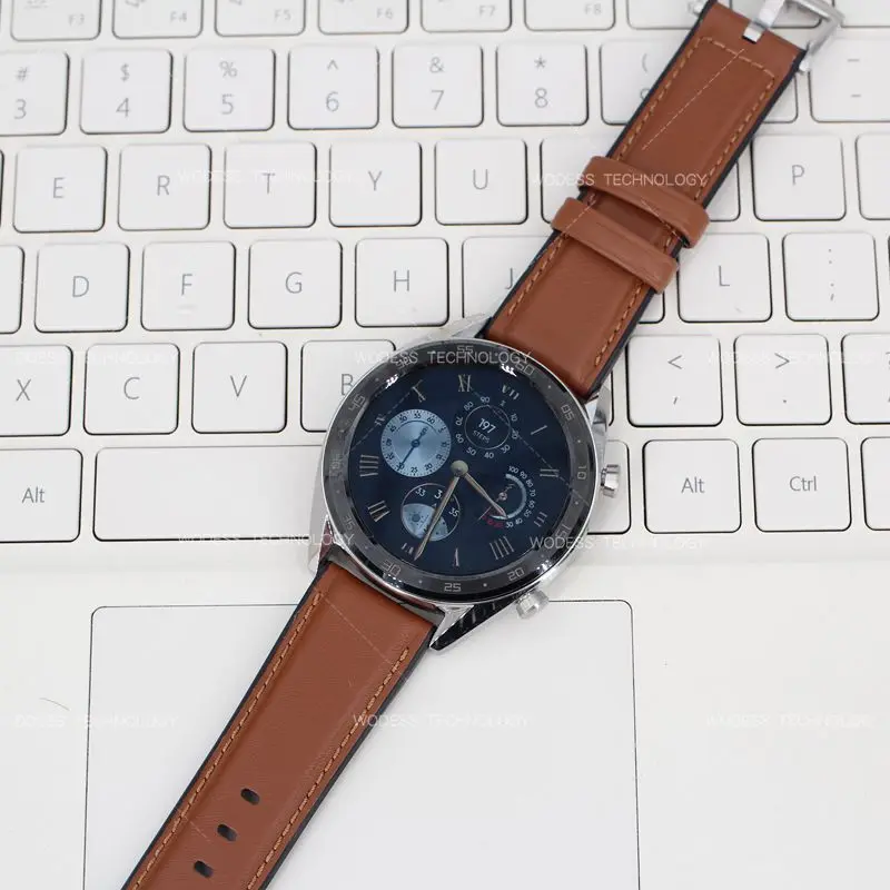 22 мм сменный кожаный силиконовый ремешок для huawei Watch GT/Watch 2pro Watch Band