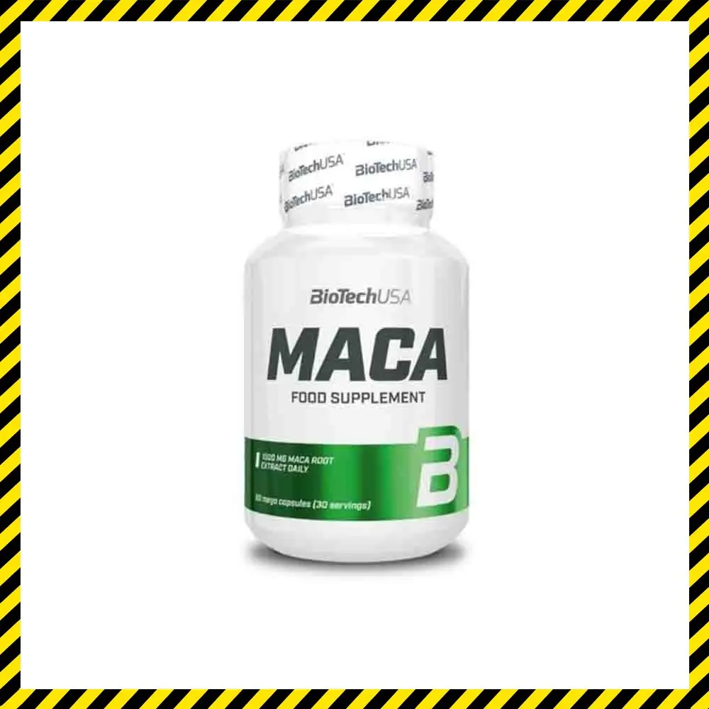 Травы для тестостерона Biotech Maca 60 капсул 30 порций | Спорт и развлечения