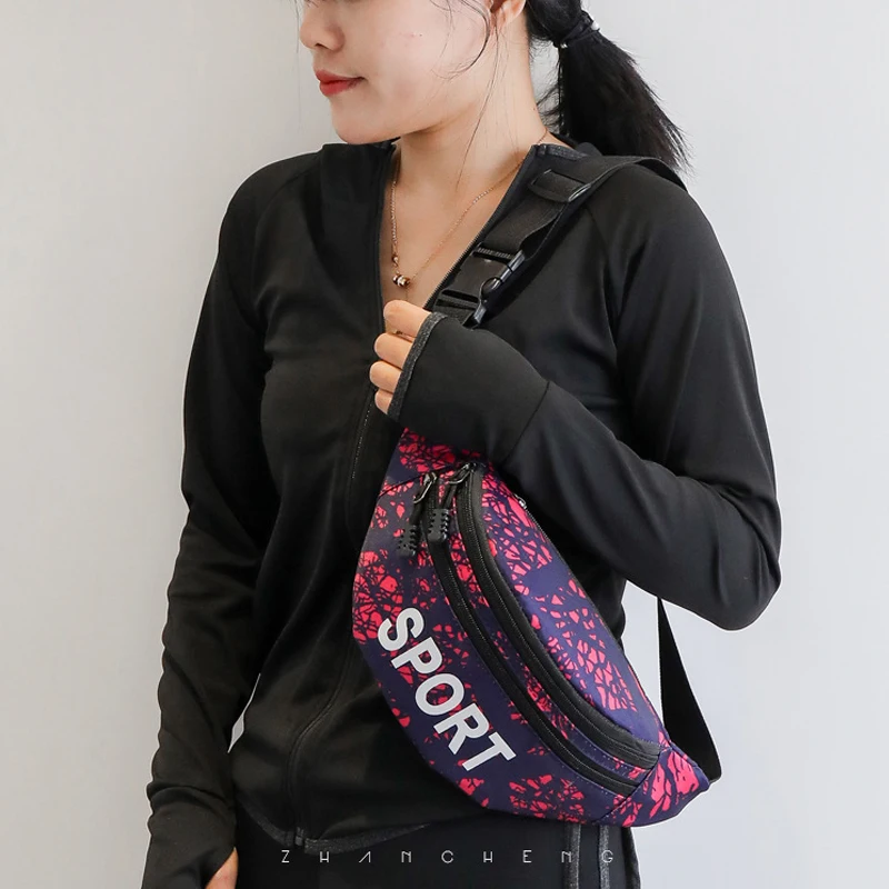 Oxford Waterproof Outdoor Sports Waist Bag Men Multifunction Running Bag Sports Fanny Bag Belt Bags Bumbag Crossbody Men Bag