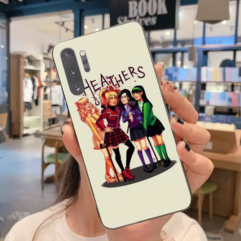 Милый чехол для телефона Heathers The Musical Broadway Bling Samsung Note 7 8 9 10 pro Galaxy J7 J8 J6 Plus 2018 Prime |