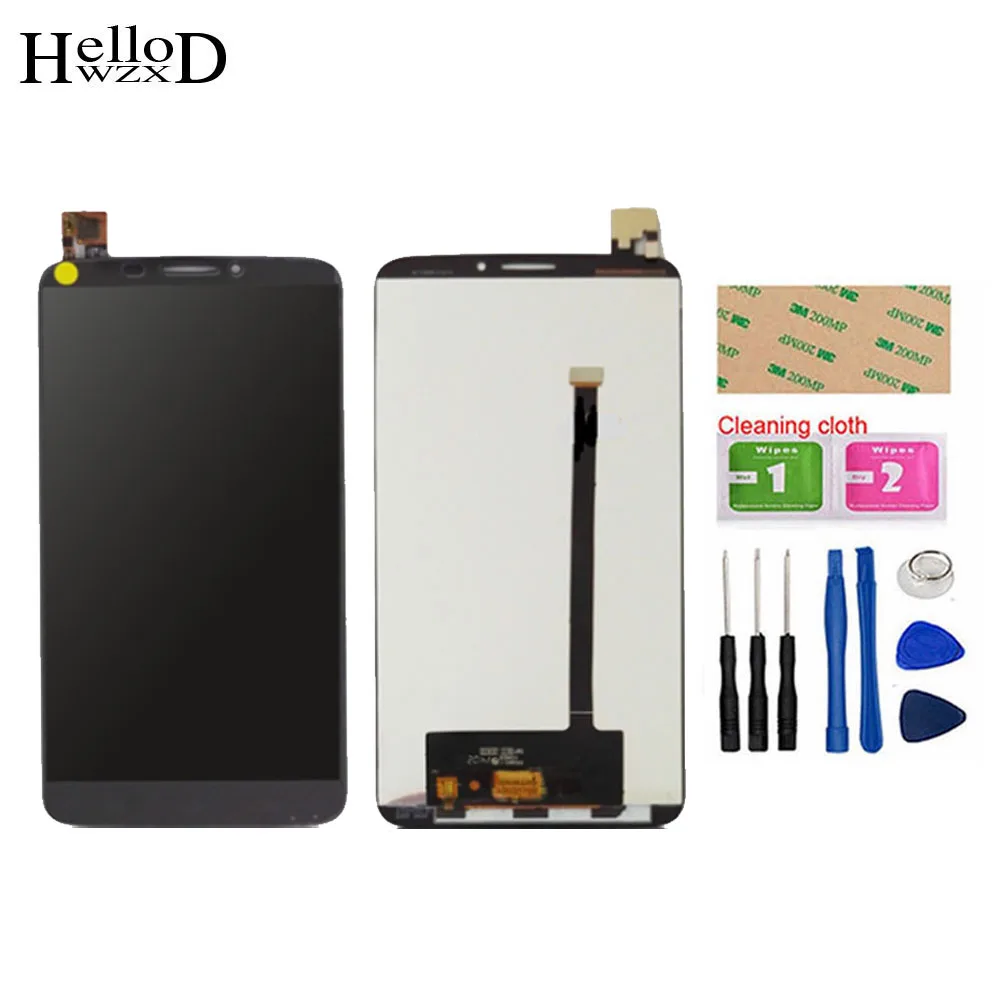 

IPS LCD Display For Alcatel One Touch Hero 2 8030 OT8030 OT8030B 8030Y LCD Display Touch Screen Digitizer Assembly + Tools