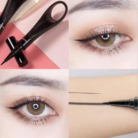 lazy ring eyeliner pen liquid black brown eye liner quick drying waterproof eye liner pencil pen eye makeup beauty tools tslm1