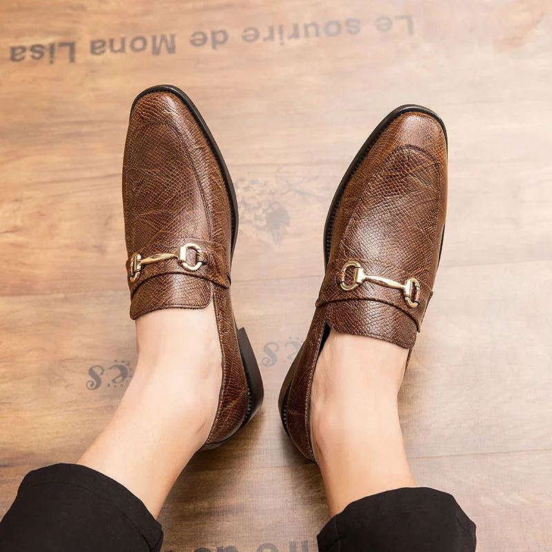 

Brand Formal Shoes Men Leather Shoes loafers Tassel Decorated Slip On Lazy Driving Office Loafers Men Casual shoes moccasins s5