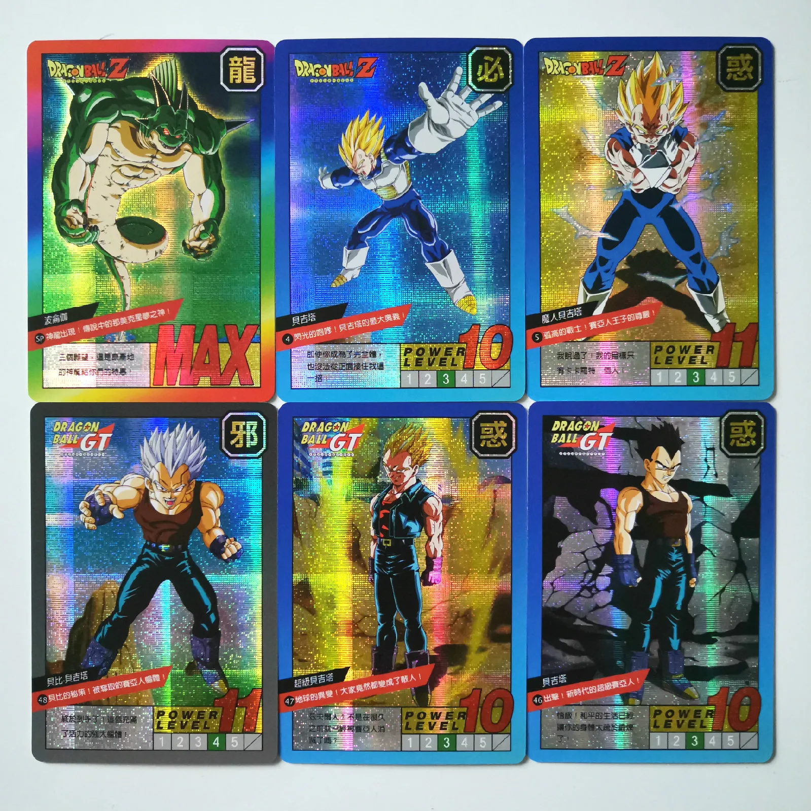 54 шт./компл. супер Dragon Ball Z JIA боевых героев карточной ультра инстинкт персонажи