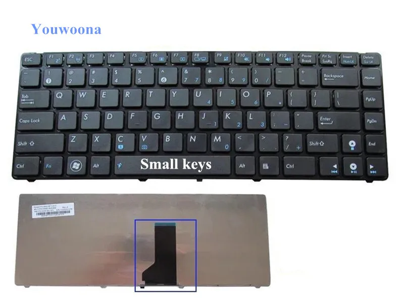 

New Laptop Replacement Keyboard For ASUS X42J A43S K42JS X45V X43S A83S X43E K43E A42J X44H