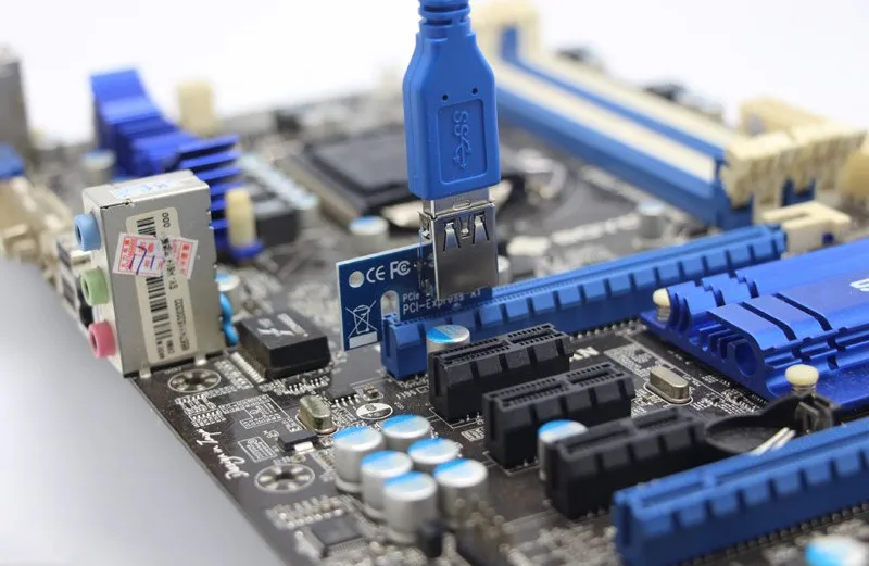 Лидер продаж USB 3.0 PCI E Удлинительный кабель гибкая лента 1X до 16X переходник карта