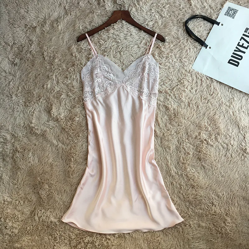 Новинка 2019 Женская пикантная одежда для сна с глубоким v-образным вырезом