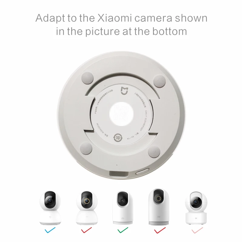 Mi Camera Head Pro PTZ 2k Edition Book Desktop Clip Iron Bracket Adjustable White Cradle Baby xiaomi webcamBed Punch-free | Безопасность
