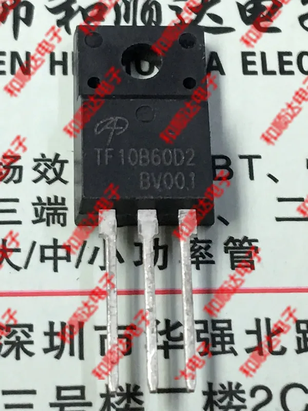 

10 шт./лот AOTF10B60D2, новая стандартная бтиз 600 в 10 А