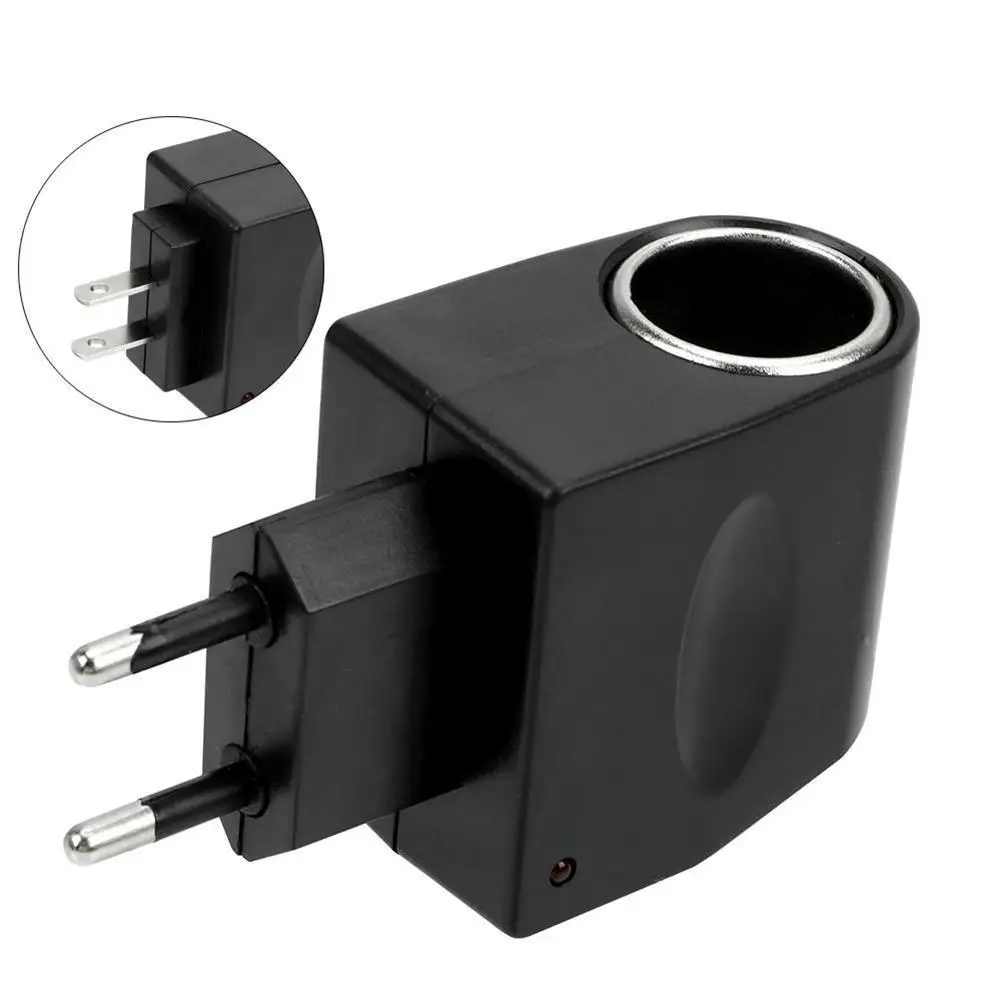 

2021 Универсальный автомобильный адаптер питания 220 В переменного тока в 12 В постоянного тока преобразователь розетки 220 В в 12 В бытовой прику...