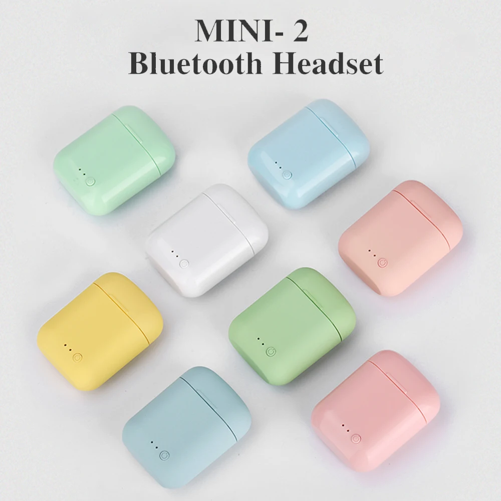 

Original i12 Tws Wireless Earphone 5.0 Bluetooth Headphones i7s mini2 Earbuds with Charging Box Wireless Headphones for IPhone