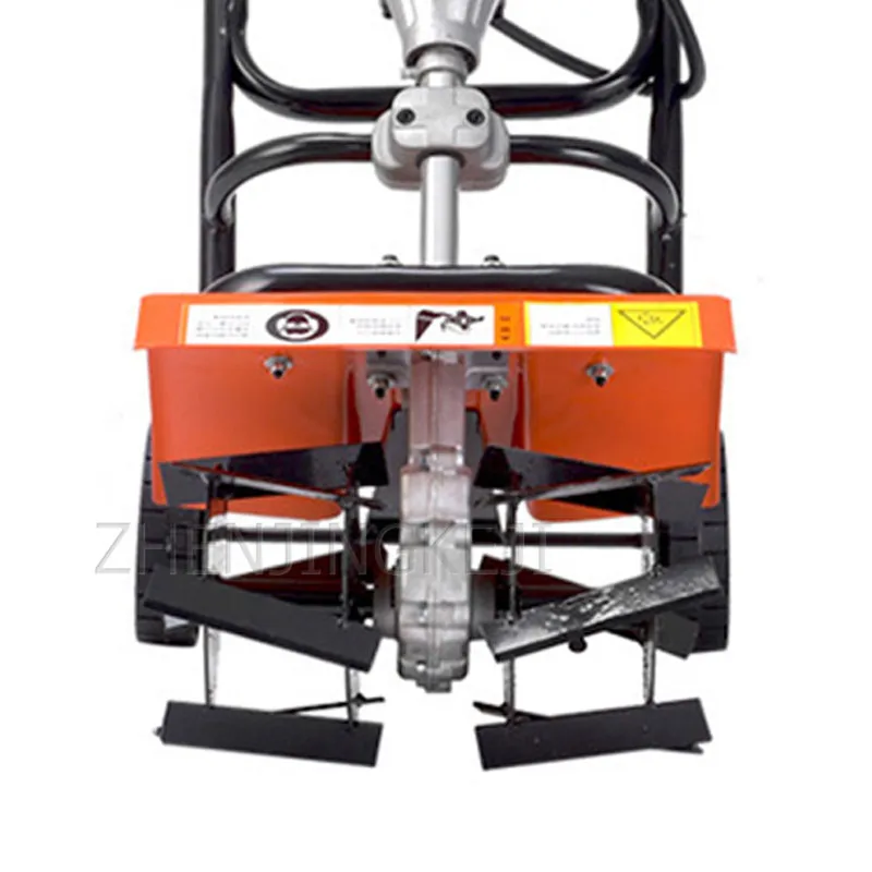 Небольшой бензиновый роторный культиватор многофункциональный для дома огорода