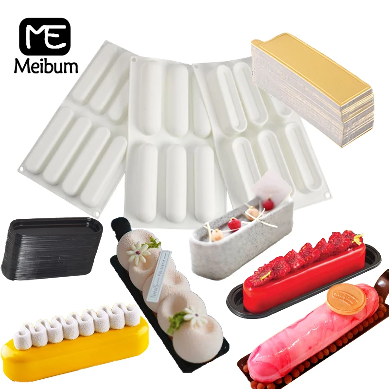 Форма SHENHONG Eclair молния силиконовые формы для торта пластиковая десертная
