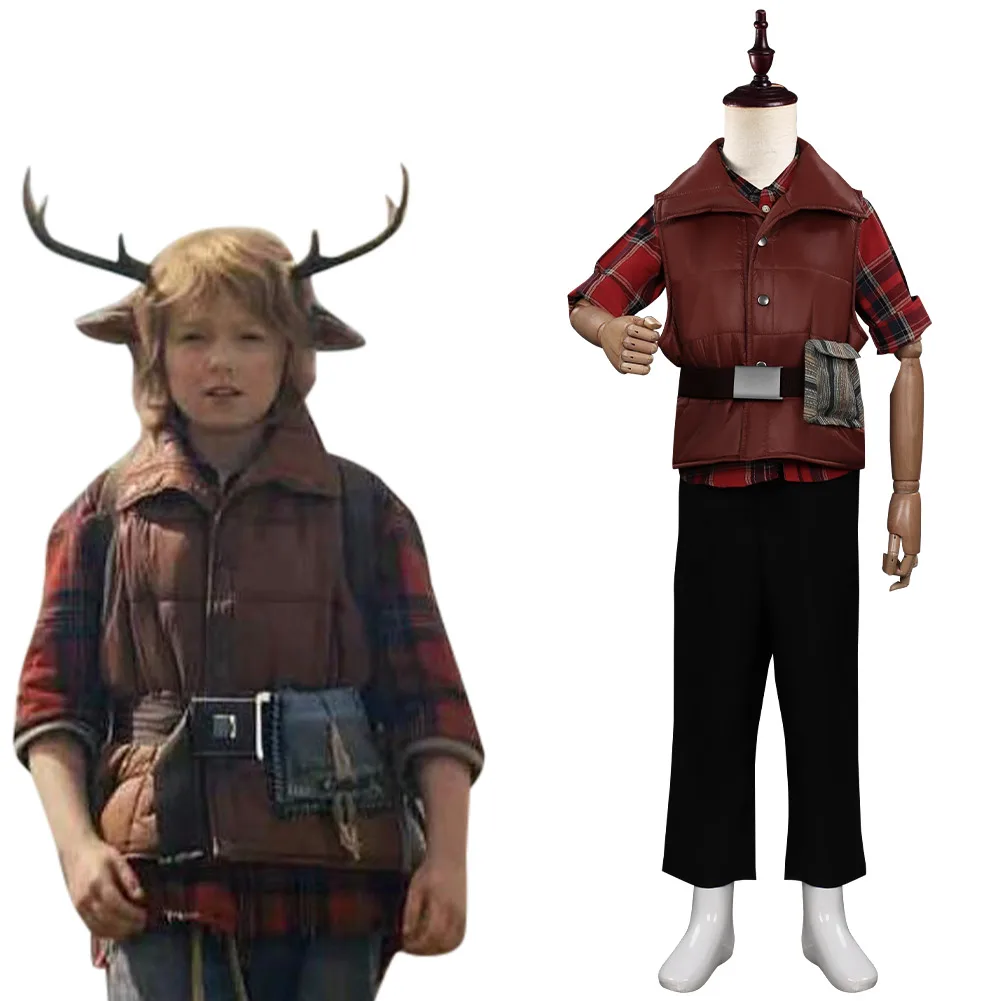 

Kids Children Sweet Tooth Gus Cosplay Costume Outfits Halloween Carnival Suit