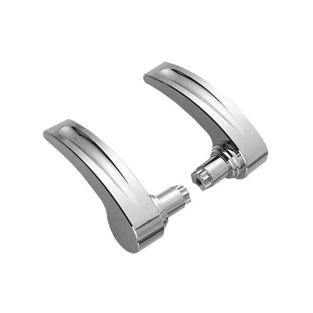 Мотоциклетный черный/Хромированный багажник подъемники крышек седла для Harley