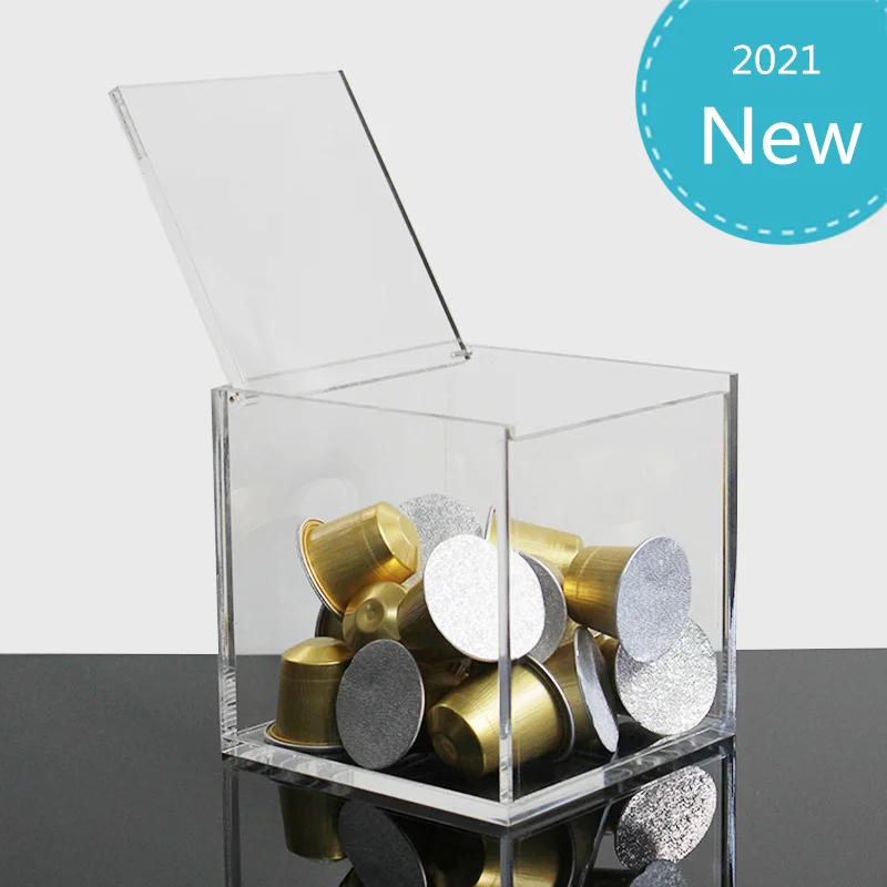 Акриловая подставка хранение кофейных капсул для бытовой кофемашины Dolce Gusto Nespresso