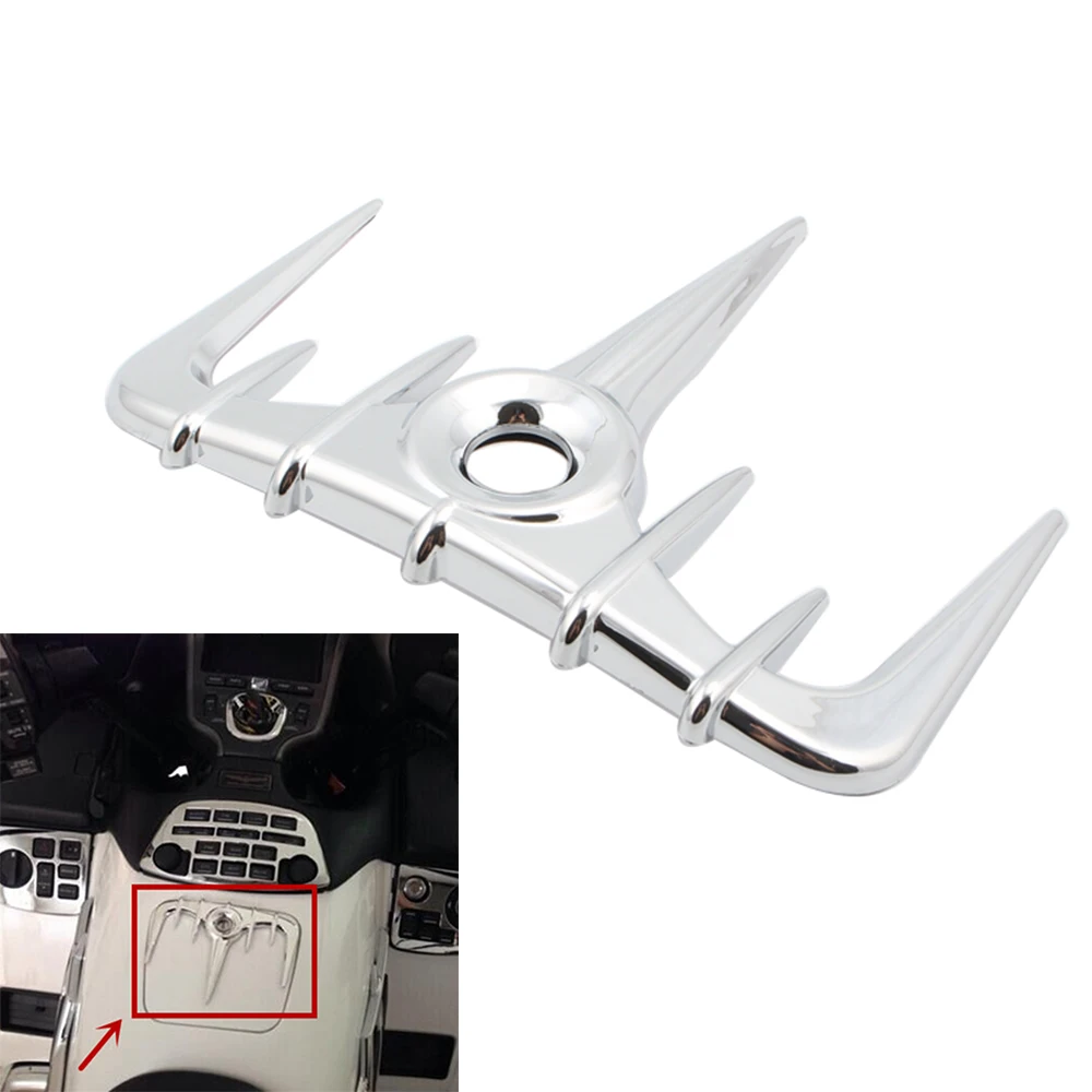 

Декоративная крышка переднего топливного бака для Honda GL1800 Gold wing 2001-2011, обтекатель для мотоцикла, обтекатель, газовый обтекатель, хромированн...