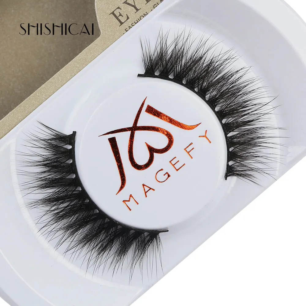 Natural Tapered Black Terrier False Eyelashes Fashion Ball Smoke Makeup Fake Cross Messy Soft 3D Eye Lashes | Красота и здоровье