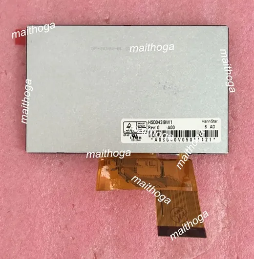 4 3 дюймовый 40 контактный TFT ЖК экран (Touch/No Touch) HSD043I9W1 A00 WQVGA 480(RGB)* 272 (без оригинала)|tft
