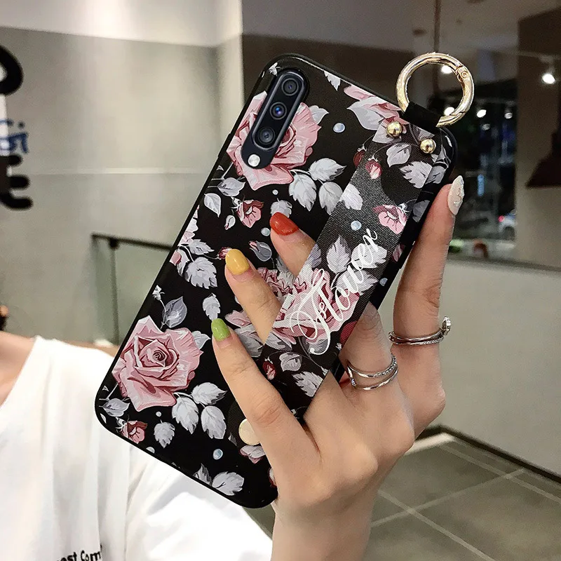 SoCouple чехол-браслет для samsung Galaxy S9 S8 S10 плюс A10 A20 A30 A40 A50 A60 A70 A7 Note 8, 9, 10, плюс автомобильный держатель телефона чехол