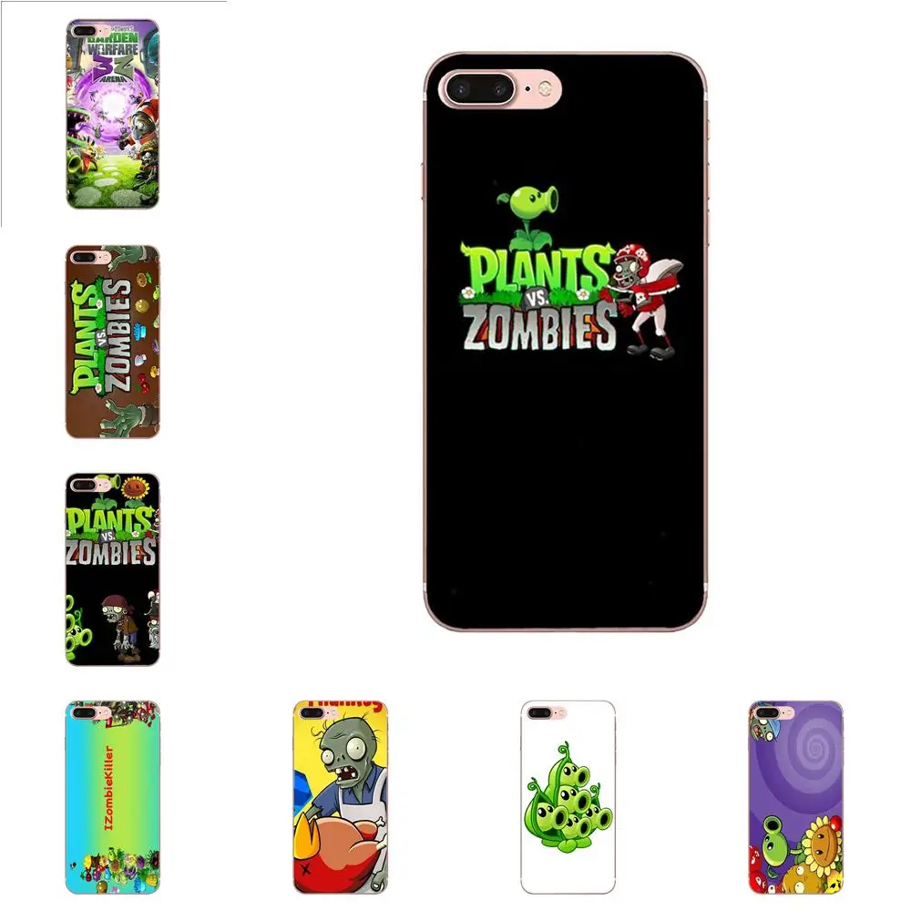 Fashion Design Skin Thin Case Game Plants Vs Zombies For Samsung Galaxy Note 5 8 9 S3 S4 S5 S6 S7 S8 S9 S10 mini Edge Plus Lite | Мобильные