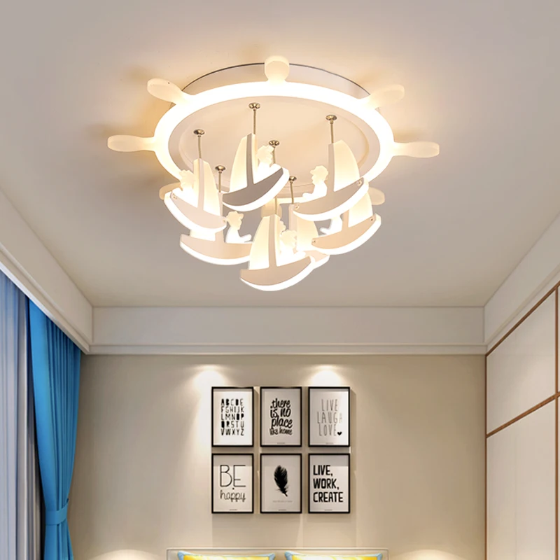 Светодиодные потолочные светильники Пиратская мечта современные лампы для