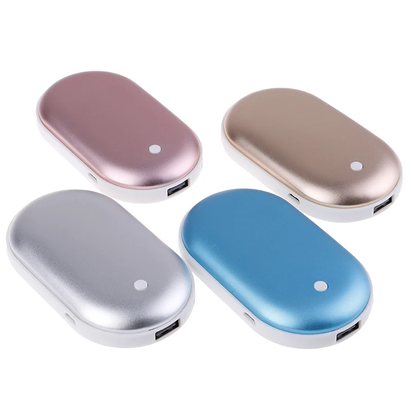 Электрический карманный подогреватель для рук с USB подзарядкой путешествий 5200