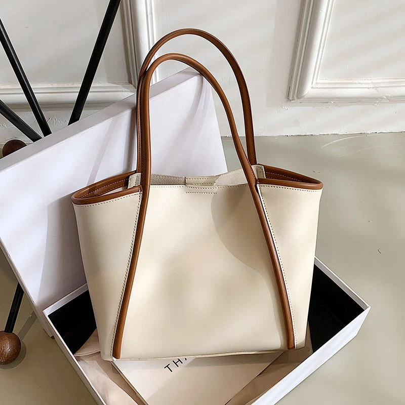 

Luxury Retro Pu Leather Women Shoulder Bags Fashion Designer Ladies Shopping Tote Handbags Casual Large Capacity Messenger Bag