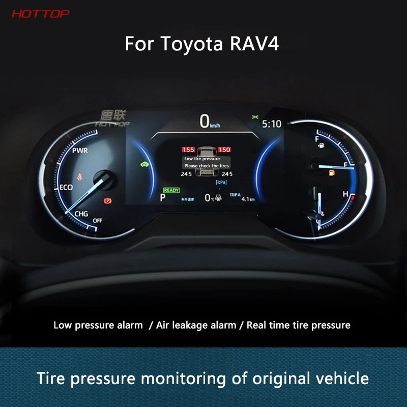 Для Toyota RAV4 2019 2020 5th система контроля давления в шинах встроенный дисплей