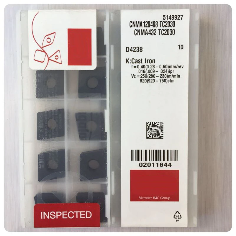 

CNMA120408 TC2030 Original High-Quality Blades Special For Machining Cast Iron CNC Turning Cutter Machine Tool Holder