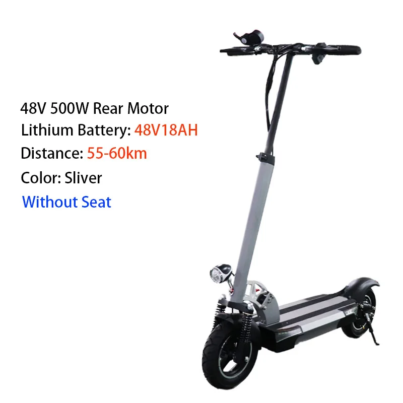 S1 500W 48V18AH 48V500W электрический скутер 10 дюймов моторное колесо 26AH литиевая батарея взрослый самокат без налога складной patinete electrico adulto - Цвет: S1 500W 48V18AH