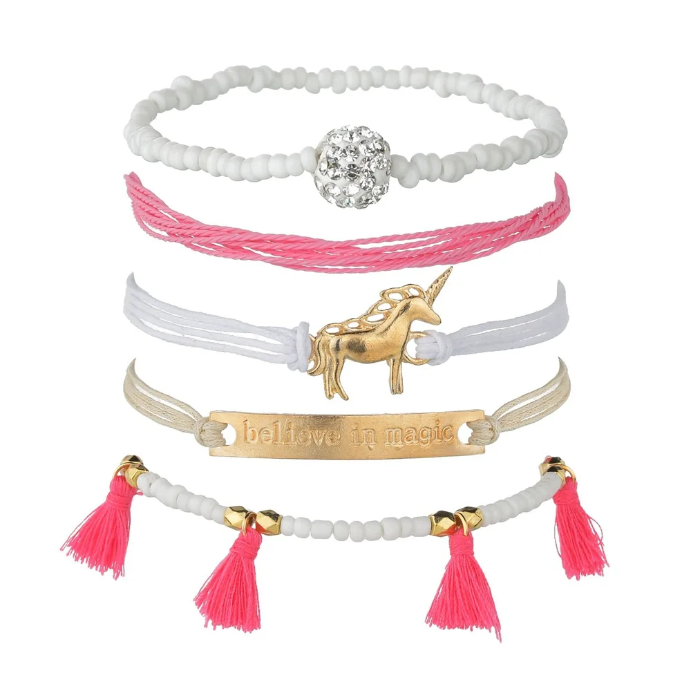 Женский многослойный браслет ручной работы в богемном стиле 2020 | Украшения и