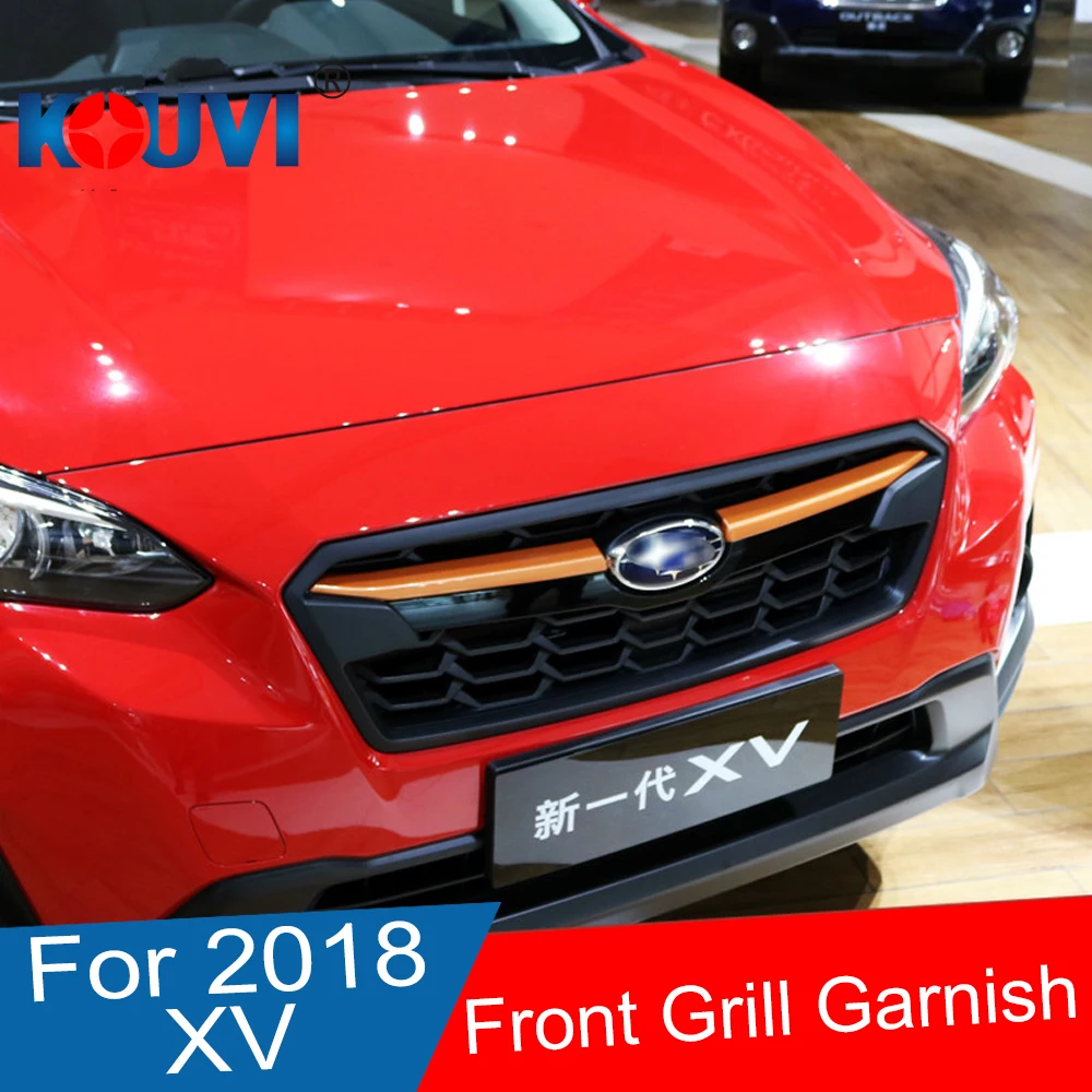 2 шт. хромированные накладки на гриль для Subaru XV 2018 2019 GT7 GT3 | Автомобили и мотоциклы