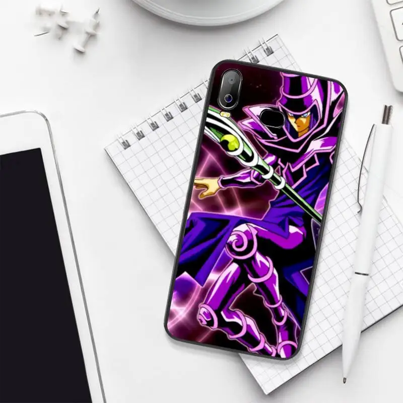 Чехол для телефона CUTEWANAN Dark Magician Yu-Gi-Oh черный ТПУ чехол с рисунком аниме корпус